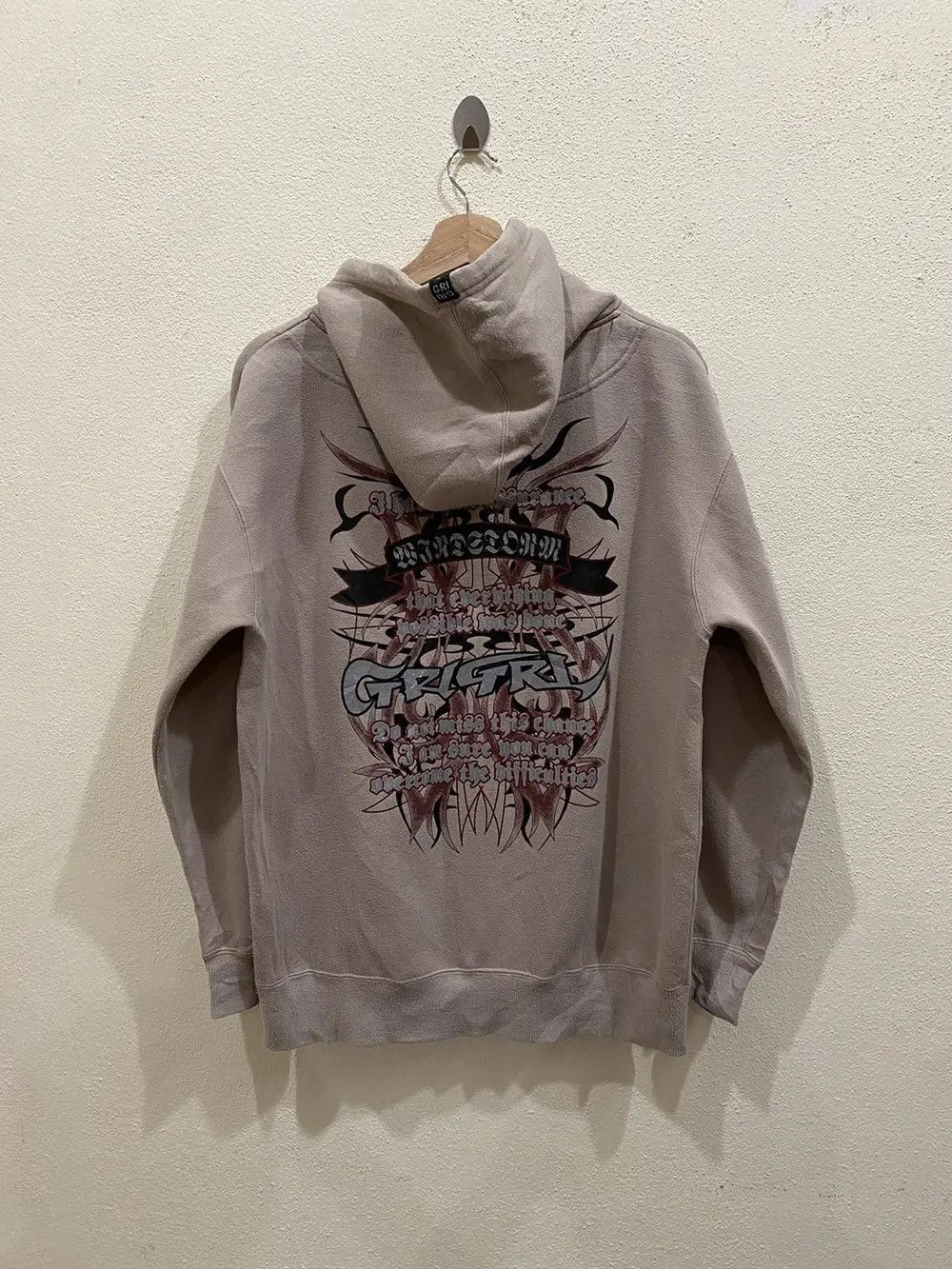 Japanese Brand Seditionaries Grigri Big Logo Pullover Hoodie Size US M / EU 48-50 / 2 - 7 Thumbnail