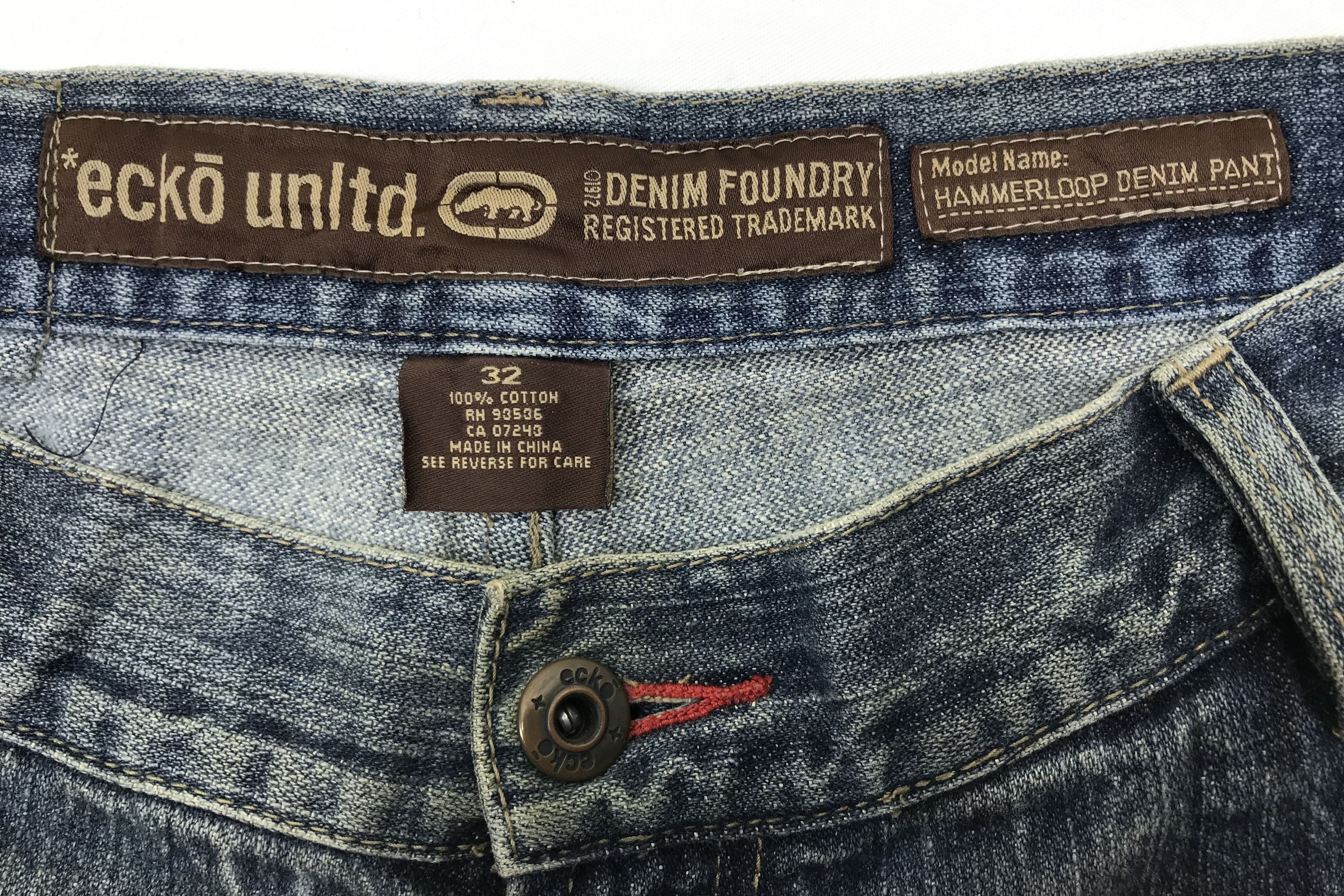 Ecko Unltd. Vintage Ecko Unltd Carpenter Wide Baggy Jeans Size US 32 / EU 48 - 13 Thumbnail