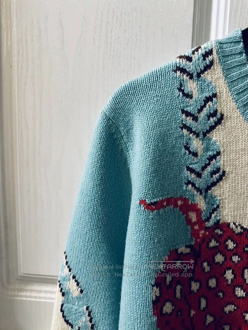 Gucci Gucci Show show limited edition pure woollen knitwear Size US L / EU 52-54 / 3 - 5 Thumbnail