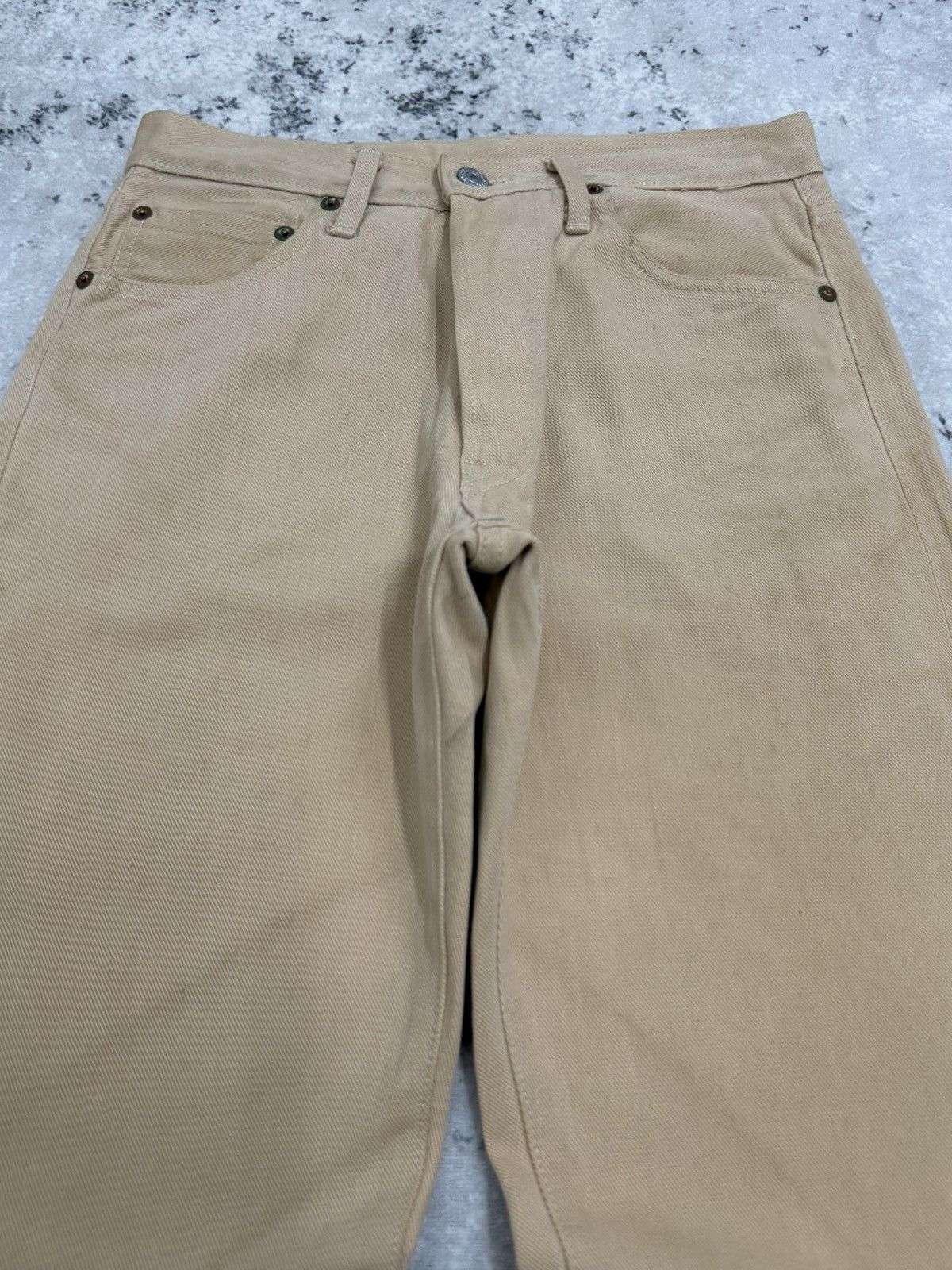 Japanese Brand Vintage SALTY DOG Selvedge Denim Jeans Size US 26 / EU 42 - 3 Thumbnail