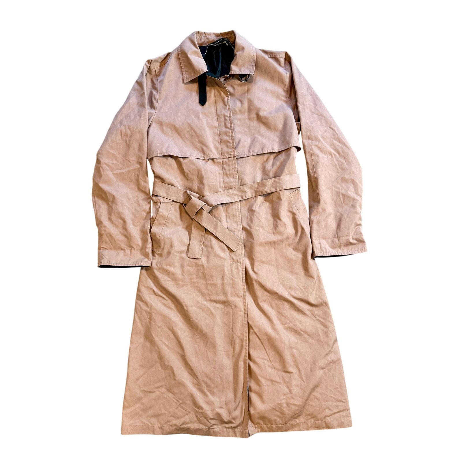 London Fog Vintage 70s London Fog Manicoat Trench Coat Size L / US 10 / IT 46 - 1 Thumbnail