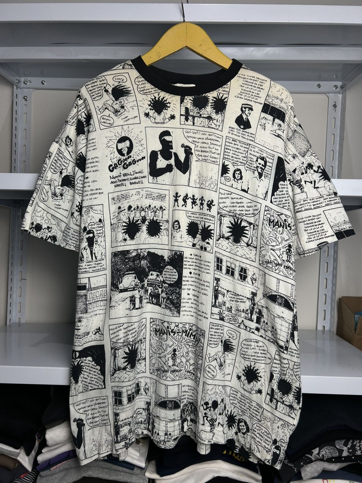 BIGI VINTAGE BIGI JAPANESE COMIC TEE 🔥VERYRARE🔥 Size US XL / EU 56 / 4 - 1 Thumbnail