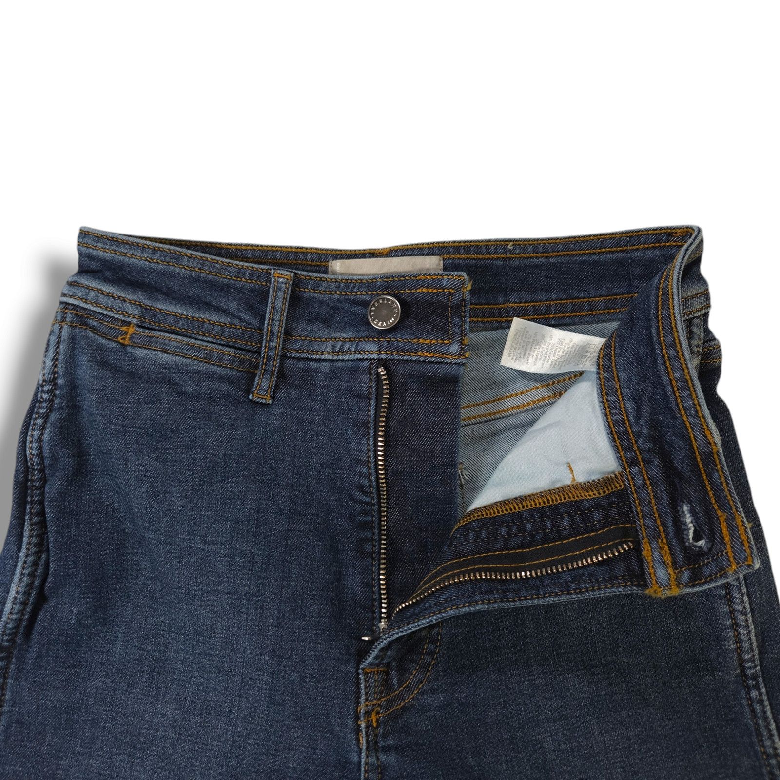 Everlane NWOT Everlane The Way-High Skinny Jeans Sz. 26x28 Indigo Size 26" / US 2 / IT 38 - 9 Thumbnail