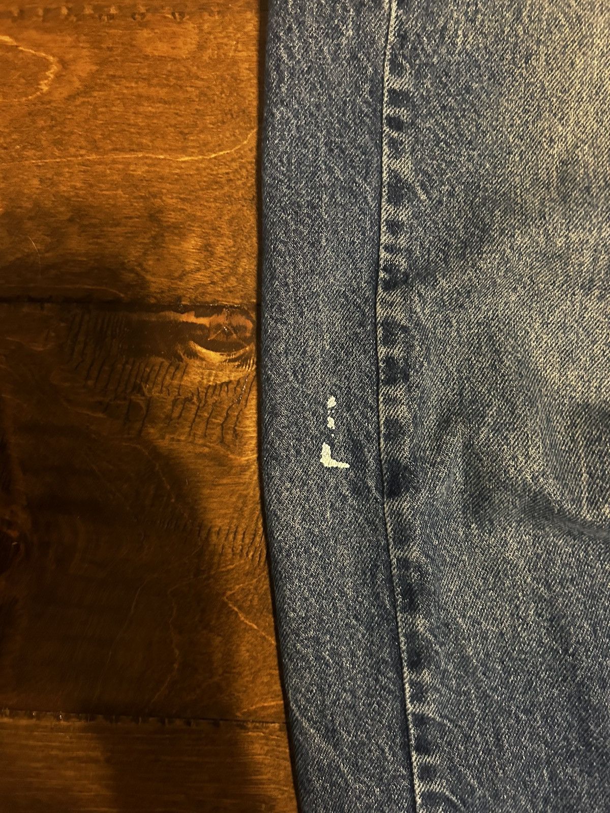 Levi's × Vintage Vintage Orange Tab Levi 505 Distressed Jeans Size US 34 / EU 50 - 6 Thumbnail