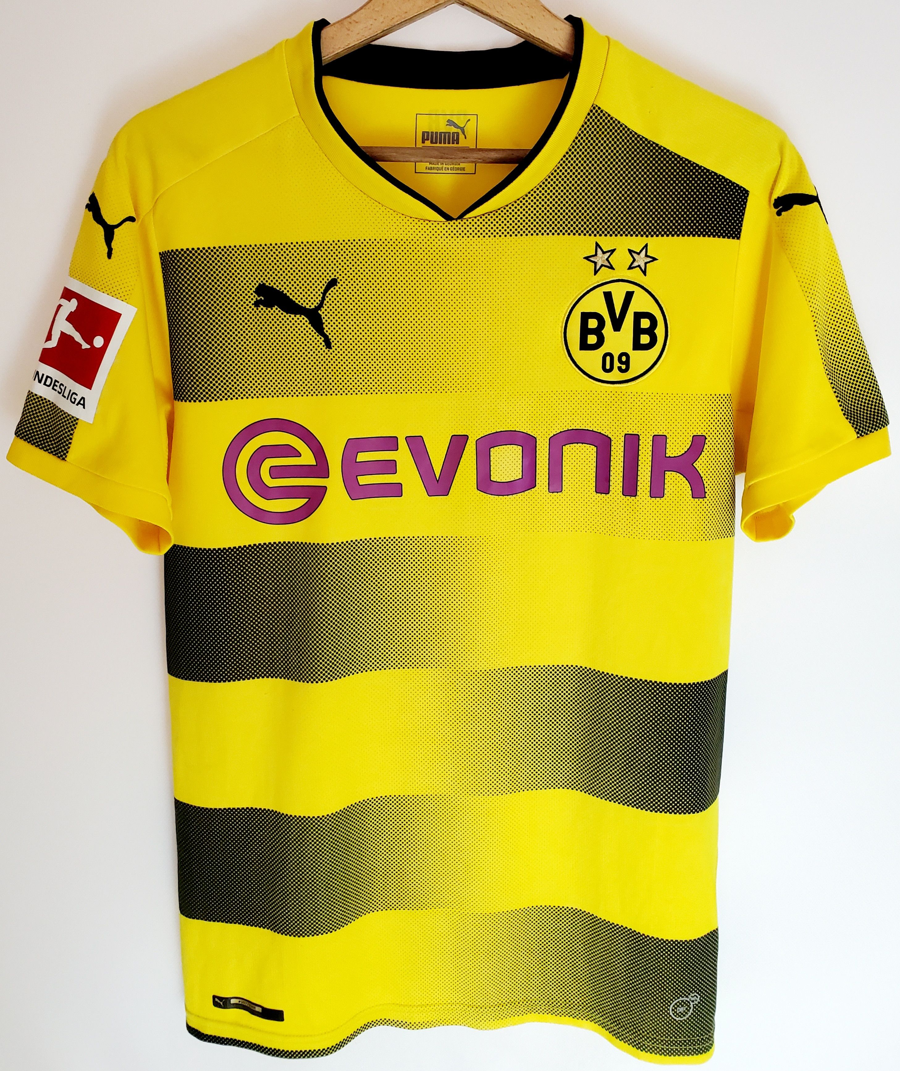 Puma BORUSSIA DORTMUND 2017/2018 puma jersey #13 Guerreiro S Size US S / EU 44-46 / 1 - 1 Thumbnail
