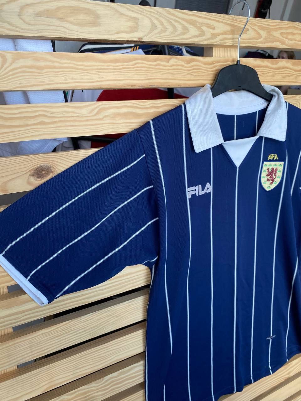 Fila SCOTLAND 2002 2003 HOME FOOTBALL SHIRT SOCCER JERSEY Size US S / EU 44-46 / 1 - 4 Thumbnail