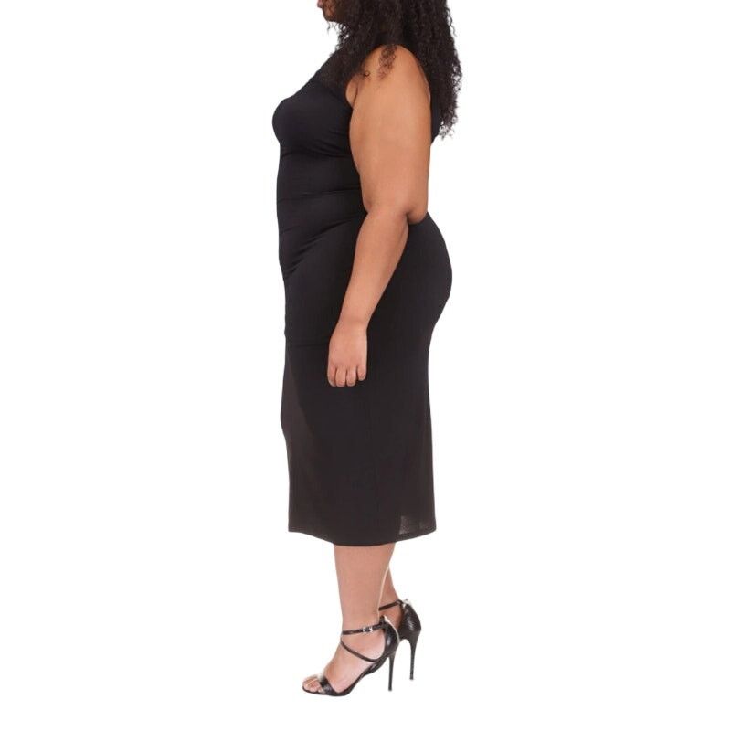 Michael Kors Michael Kors Sleeveless Center Front Ruched Midi Dress, 1X Size XL / US 12-14 / IT 48-50 - 2 Thumbnail