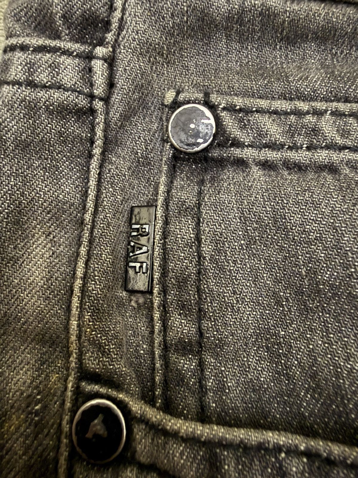 Raf by Raf Simons RAF Simons two tone stitched denim Size US 30 / EU 46 - 10 Thumbnail