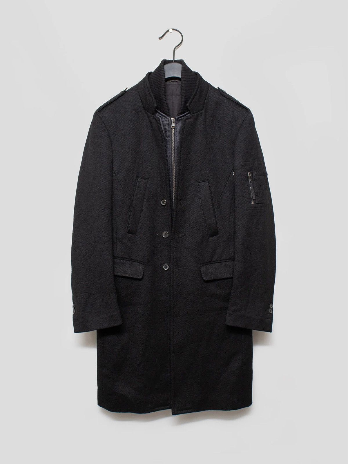 Neil Barrett A/W 2006 Mock Layer Military Coat Size US M / EU 48-50 / 2 - 1 Thumbnail