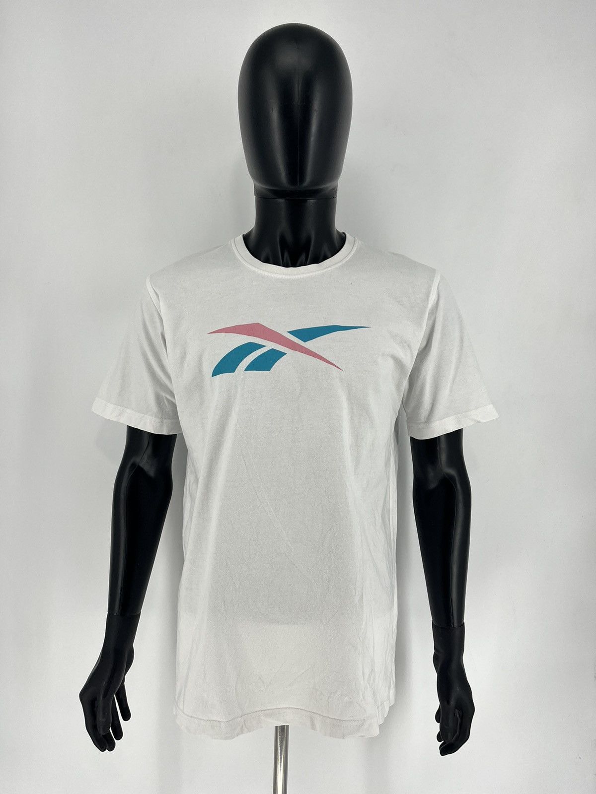 Reebok × Vintage Reebok Vintage 90s Big Logo T-Shirt Sportwear Style Size US XL / EU 56 / 4 - 2 Thumbnail