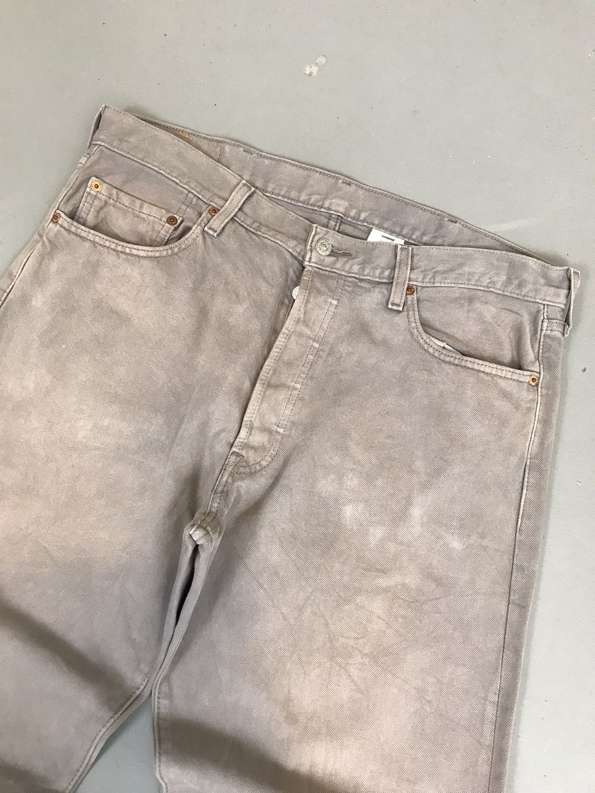 Levi's × Vintage Vintage Levi’s 501 faded rare denim Size US 37 - 3 Thumbnail