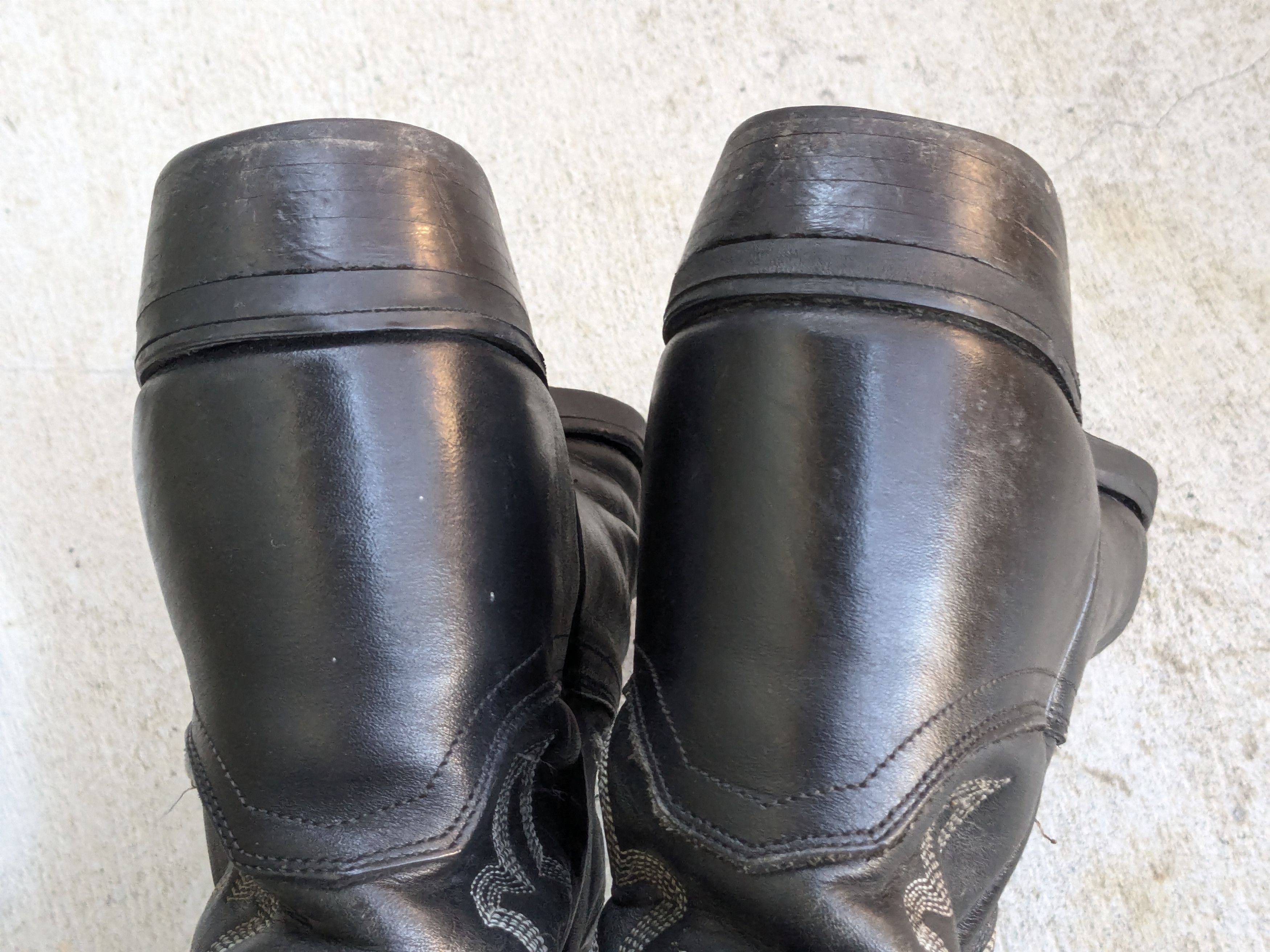 Justin Boots Justin Cowboy Boots Black 9 EE Leather USA Western Size US 9 / EU 42 - 10 Thumbnail
