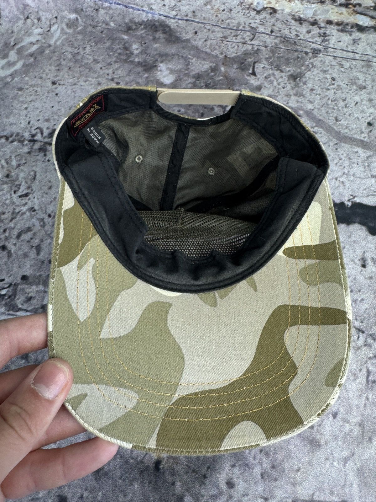 Ed Hardy Men’s Von Dutch Camo Cap Size ONE SIZE - 6 Thumbnail