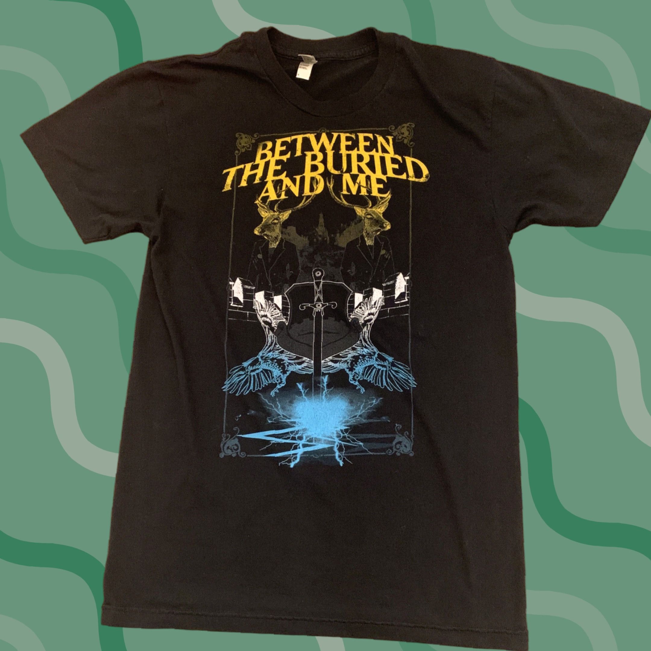 American Apparel BETWEEN THE BURIED AND ME T-Shirt American Apparel Size S Black Mens Size US S / EU 44-46 / 1 - 1 Thumbnail