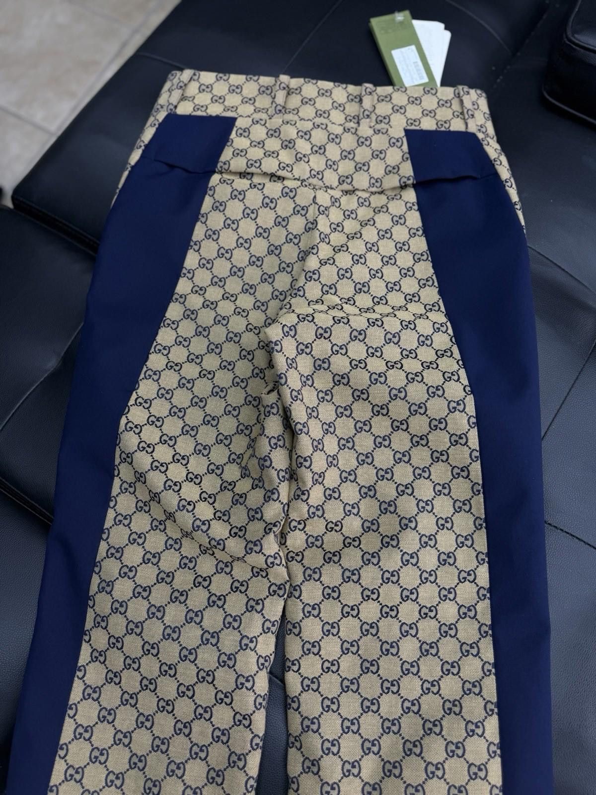 Gucci Gucci GG Canvas Pants Size 46 $1100 Retail 100% Authentic Size US 44 / EU 60 - 8 Thumbnail