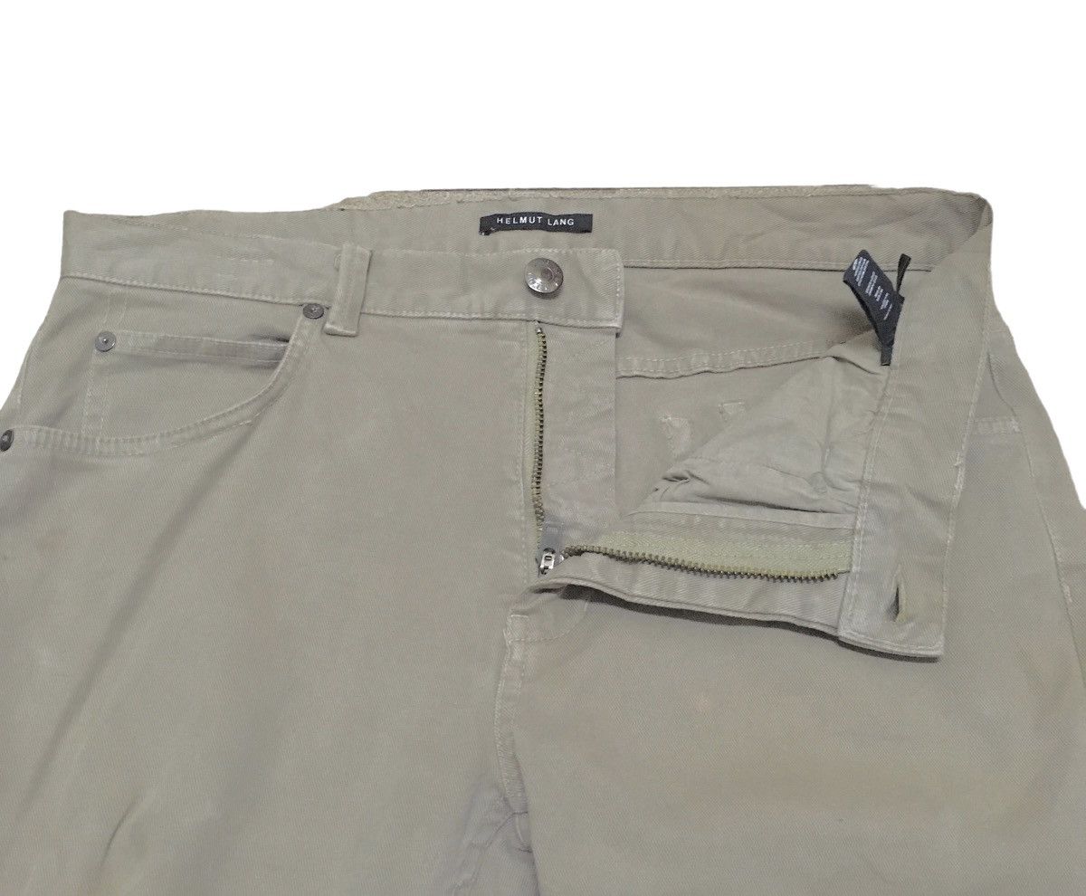 Helmut Lang Rare Design Vintage Brand Helmut Lang Ripped Pants 2000s Size US 31 - 7 Thumbnail