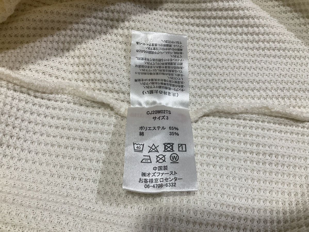 Hysteric Glamour × If Six Was Nine × Japanese Brand 🔥Y2K Archived Cook Jeans Waffle Knit Sweatshirt Goth Punk Size US L / EU 52-54 / 3 - 9 Thumbnail