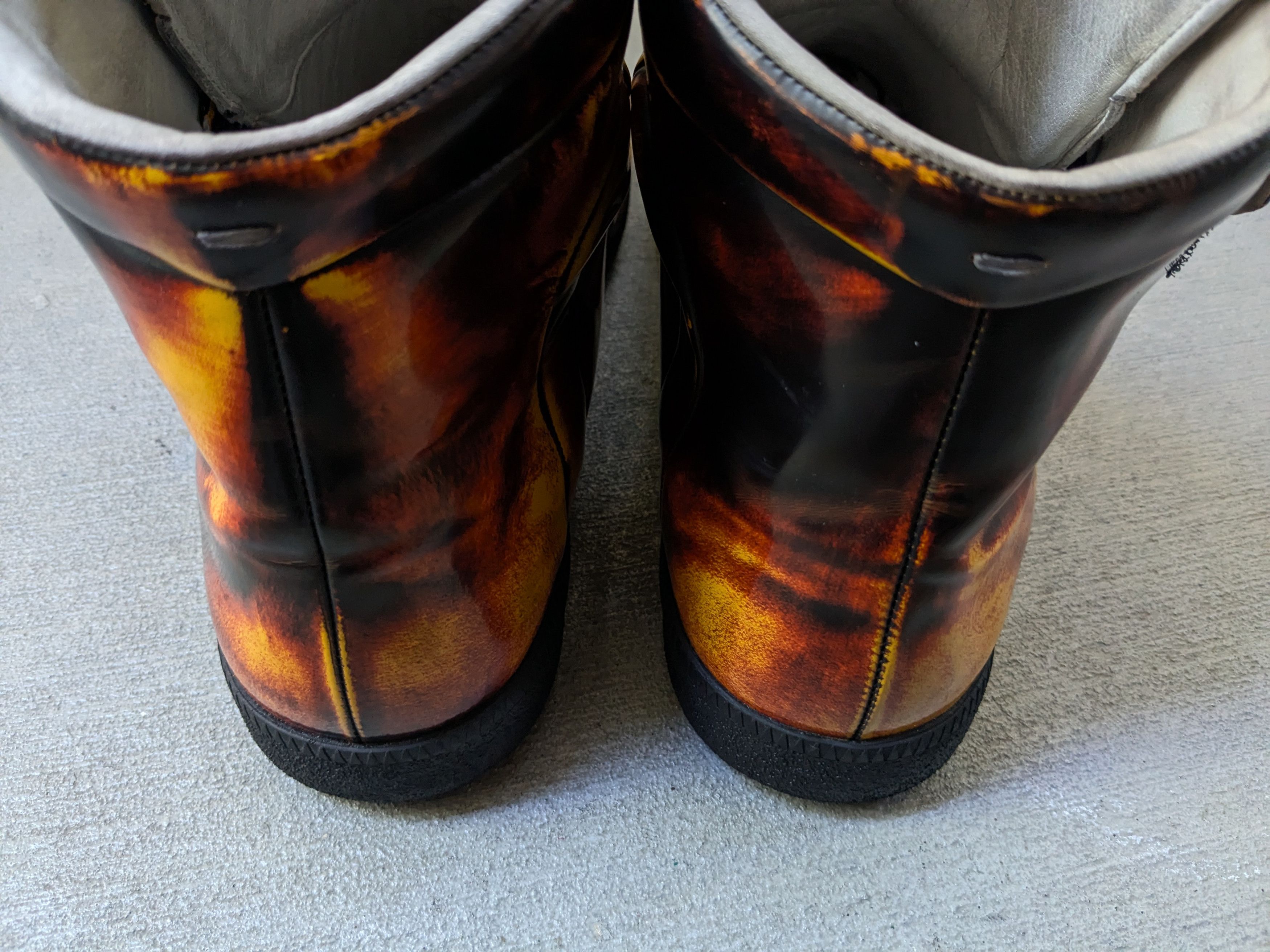 Maison Margiela Future Orange Black 14 47 High Tops