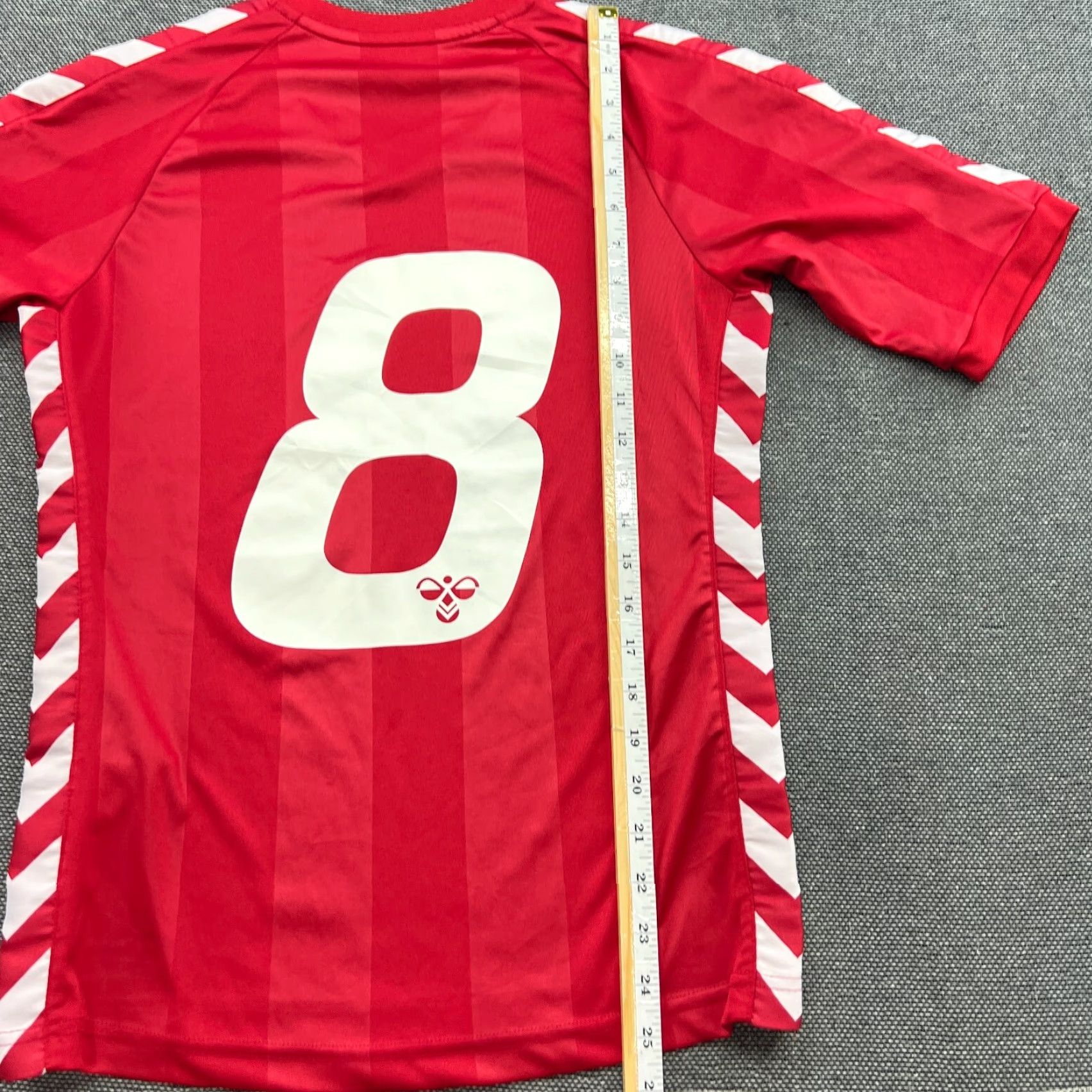 Hummel Hummel Denmark 1983-1984 Home Jersey Football Mens XS Re-Issue Adult Shirt Retro Shirt Size US XS / EU 42 / 0 - 5 Thumbnail