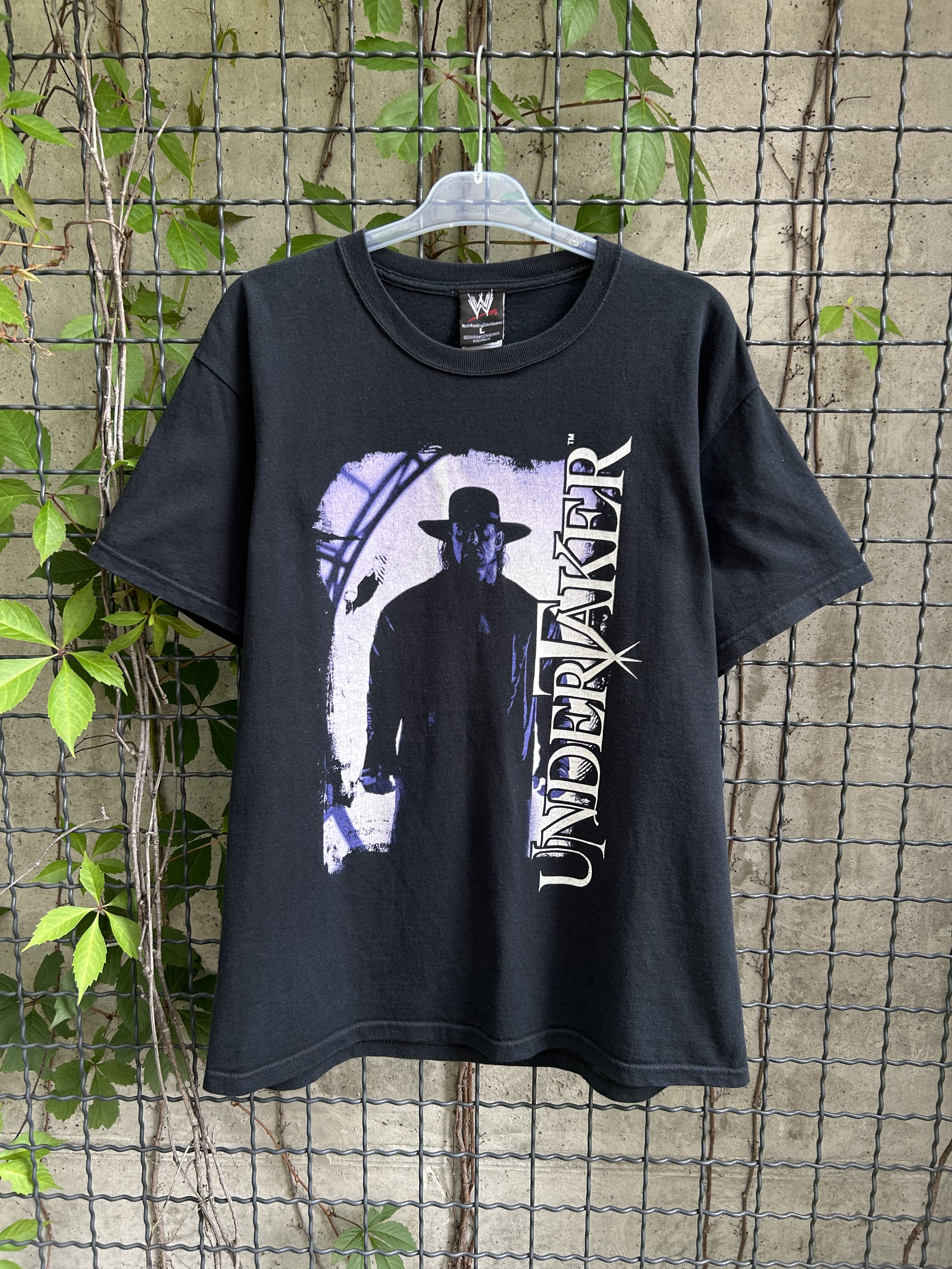 WWE Vintage 2007 The Undertaker WWE WCW Wrestling T-shirt Size US L / EU 52-54 / 3 - 1 Thumbnail