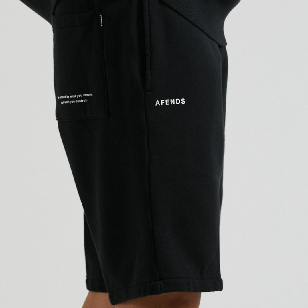 Afends Sample NWT Afends - Razor - Unisex Organic Sweat Shorts - M Size US 32 / EU 48 - 14 Thumbnail