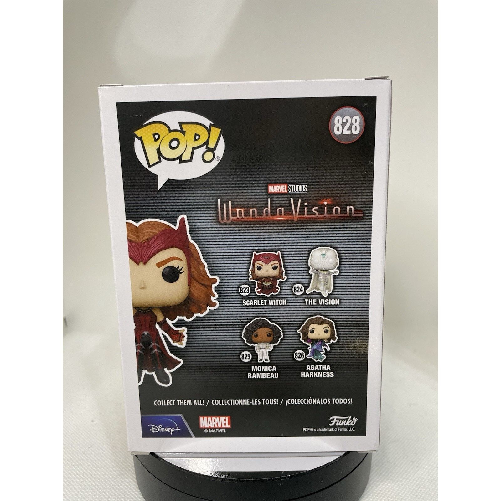 Marvel Comics Funko Pop! Scarlet Witch - Hot Topic Exclusive #828 Size ONE SIZE - 6 Thumbnail