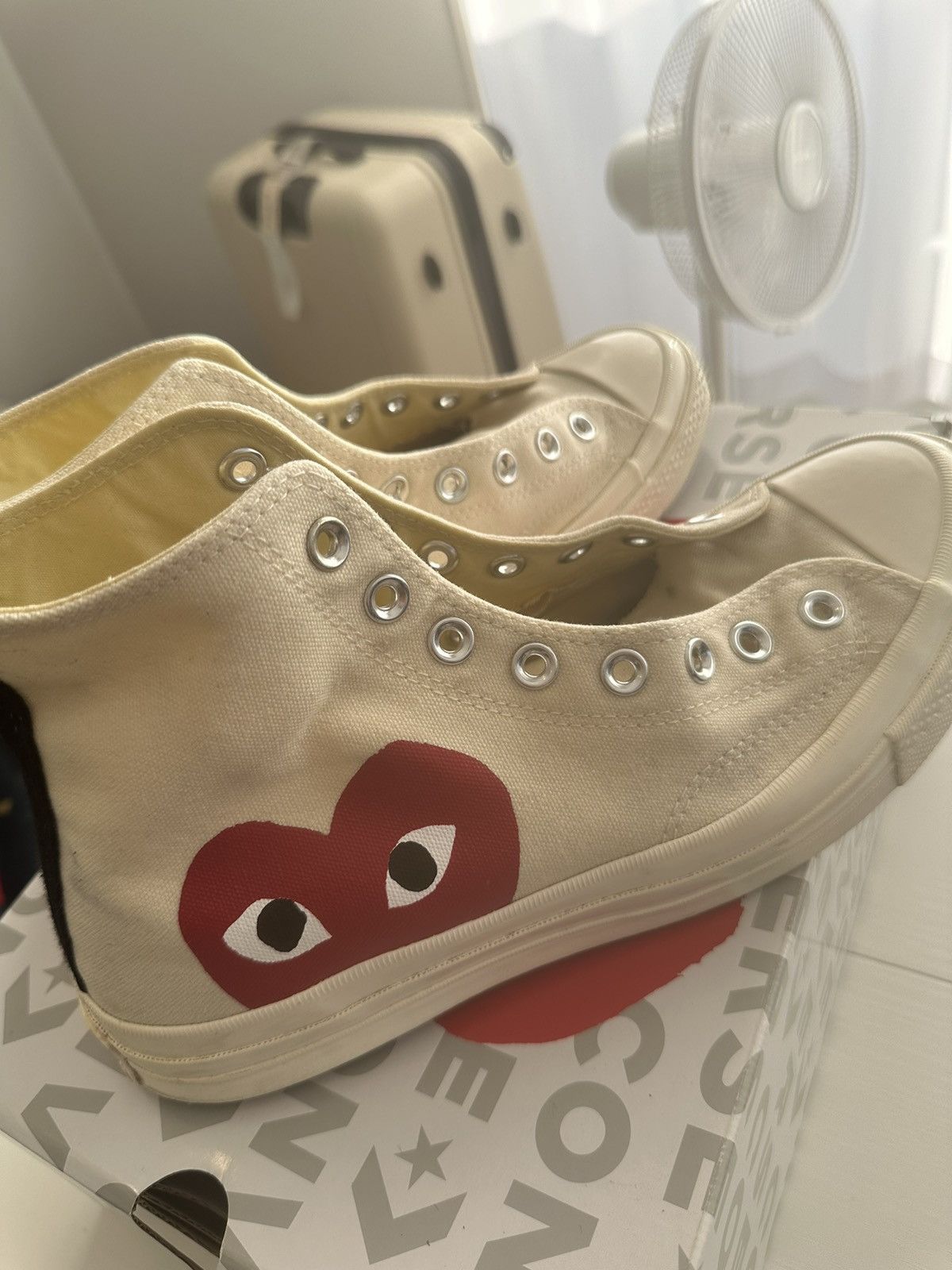 Comme des Garcons × Converse CDG x Converse Hi-top Size US 9 / EU 42 - 4 Thumbnail