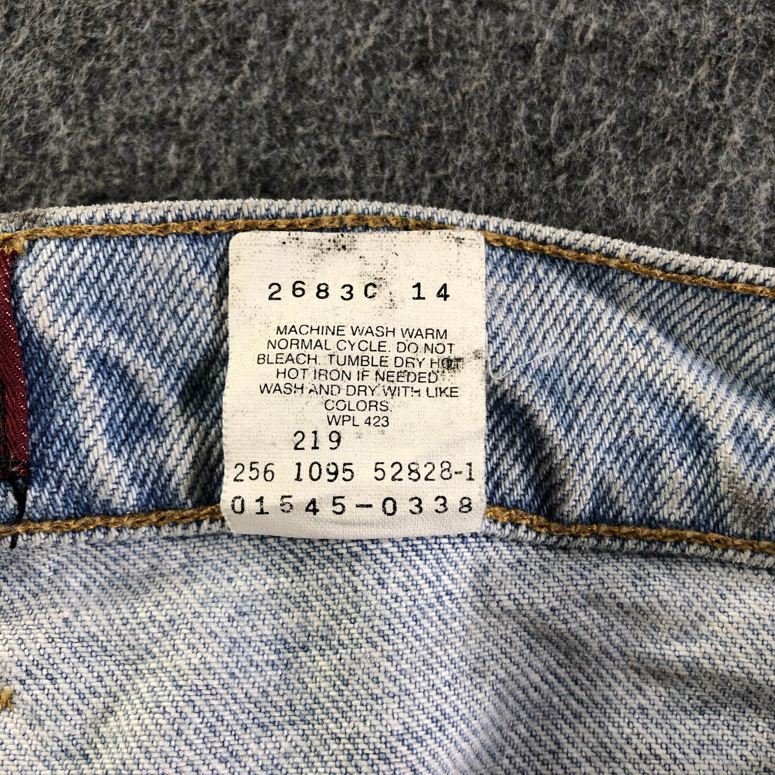 Levi's Vintage Light Wash Levis 545 Jeans-J4146 Size US 44 / EU 60 - 12 Thumbnail