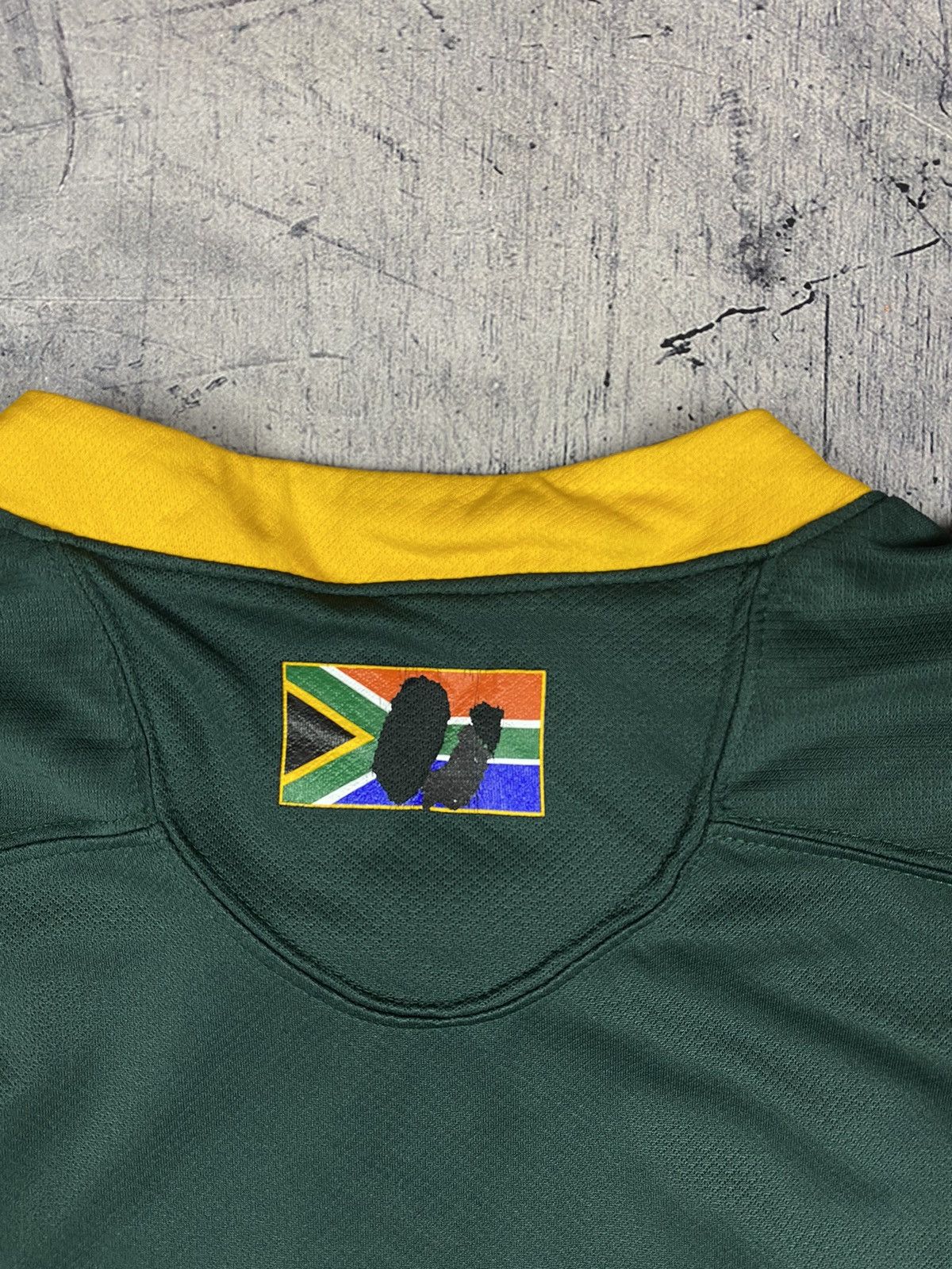 Asics × Vintage Vintage Asics South Africa Rugby Jersey Size US XXL / EU 58 / 5 - 9 Thumbnail