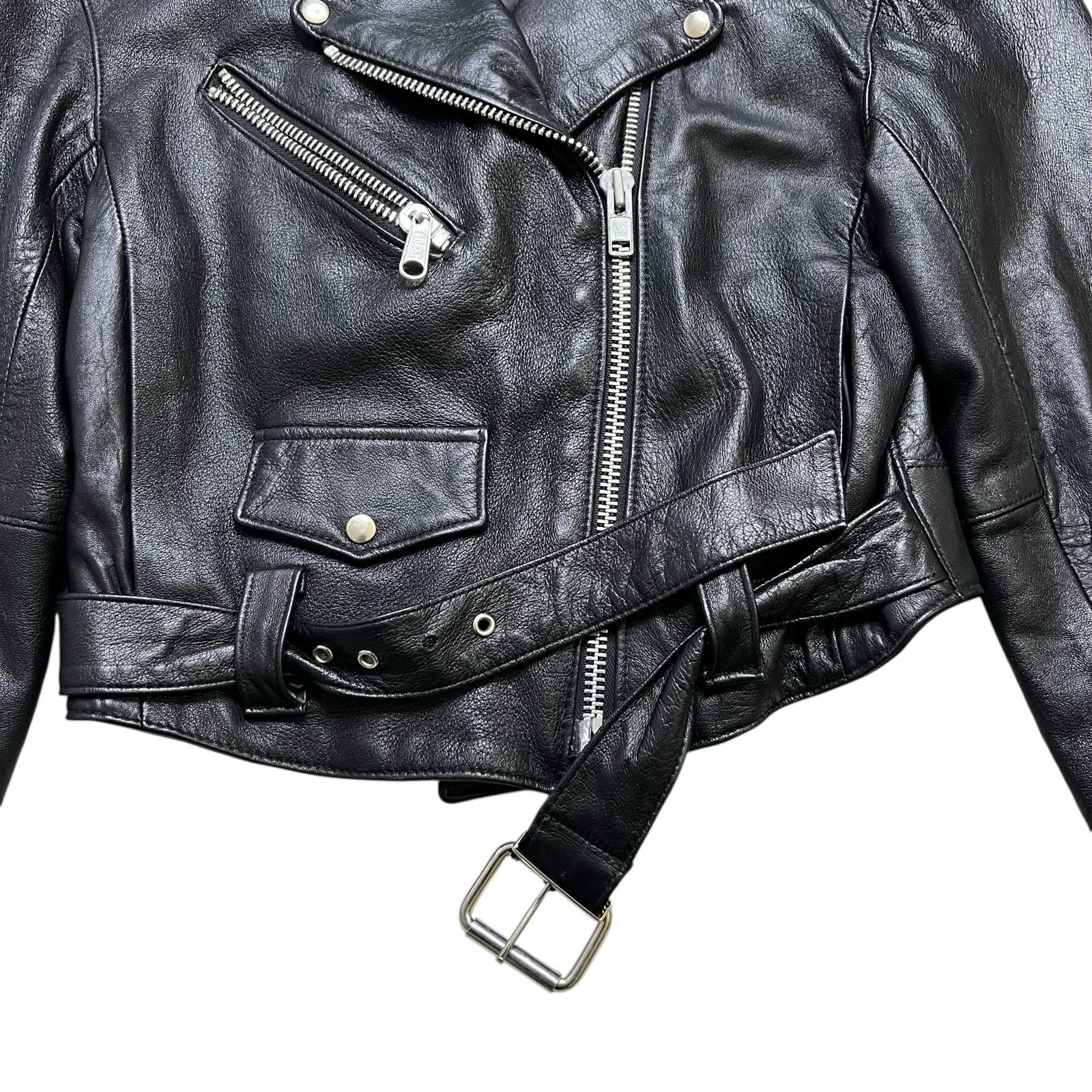 Vintage Vintage Outerwear by Phoenix Rose Heart Leather Jacket M Size M / US 6-8 / IT 42-44 - 14 Thumbnail