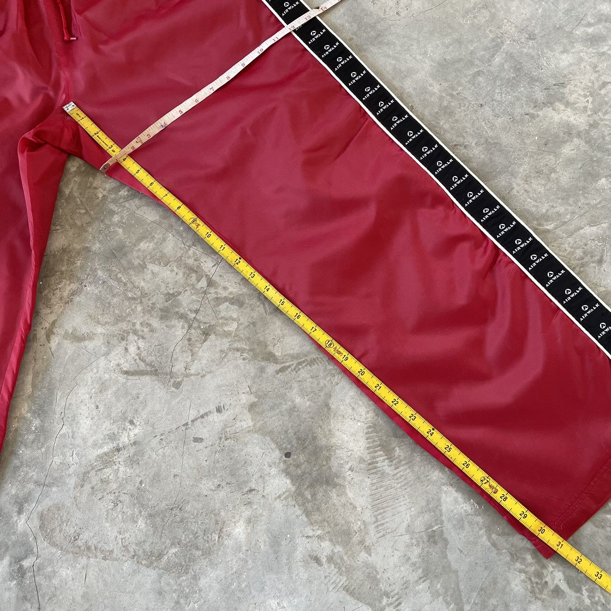 Airwalk × Vintage 🔴 Rare ! ! Vintage Airwalk Baggy Sweatpants 🔴 Size US 30 / EU 46 - 9 Thumbnail