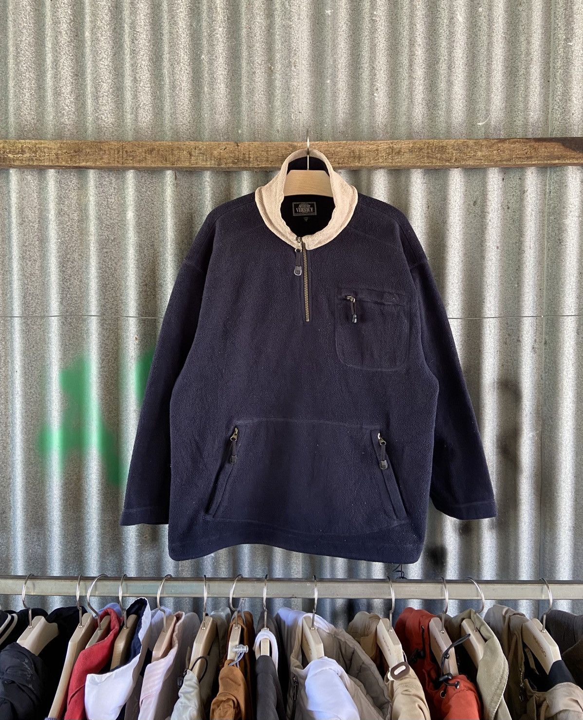 Other × Vintage ALFREDO VERSACE FLEECE JACKET Size US M / EU 48-50 / 2 - 1 Thumbnail
