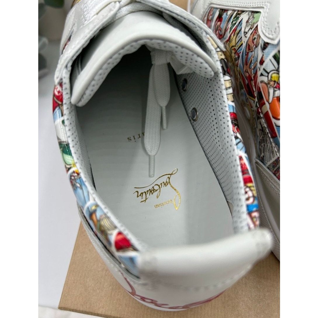 Christian Louboutin Christian Louboutin fun Louis Jr flat patent sneaker sz 47 Size US 14 / EU 47 - 10 Thumbnail