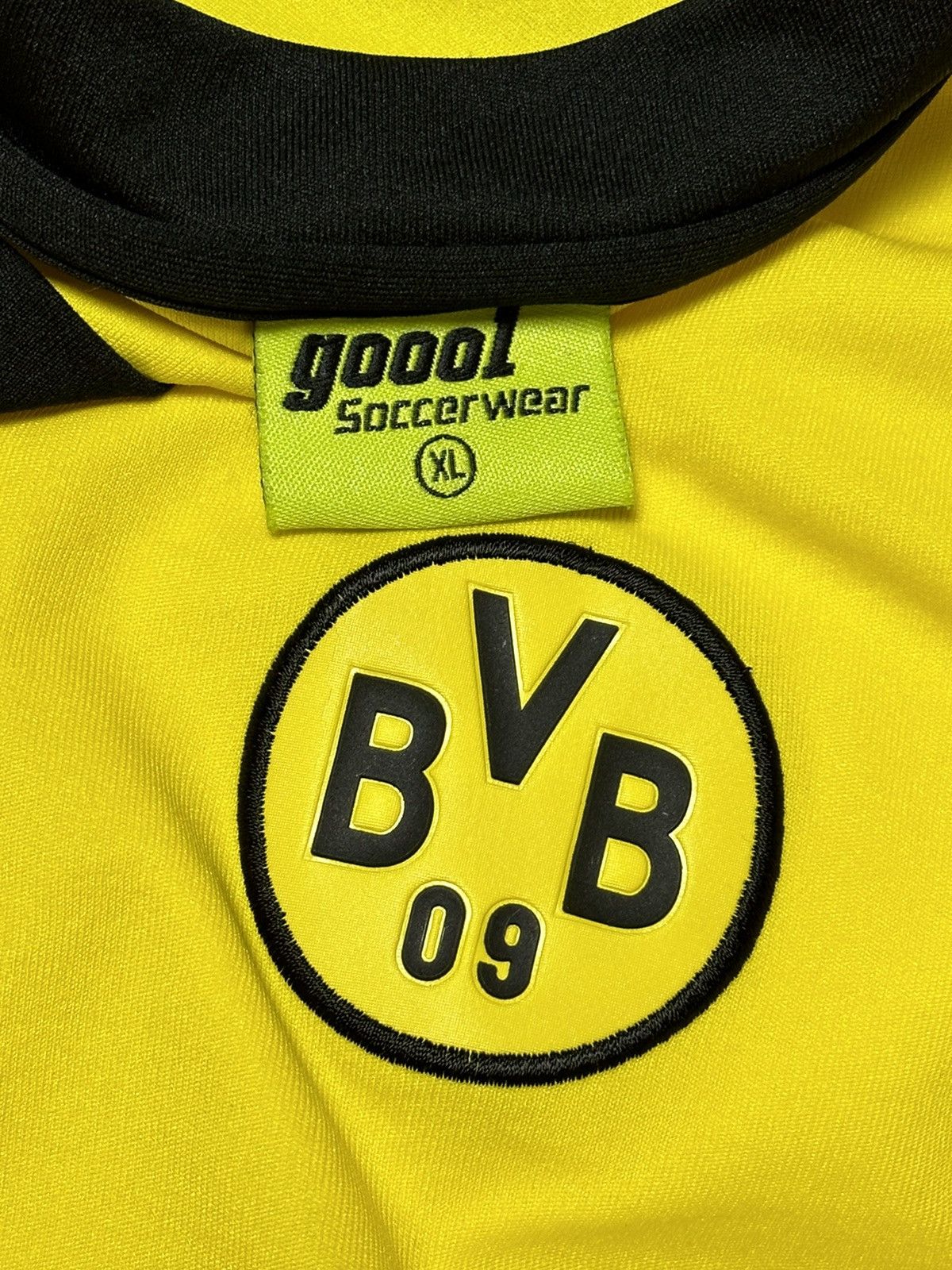 Vintage Vintage Borussia Dortmund BVB Goool #6 Flavio Jersey 2002/03 Size US XL / EU 56 / 4 - 7 Thumbnail