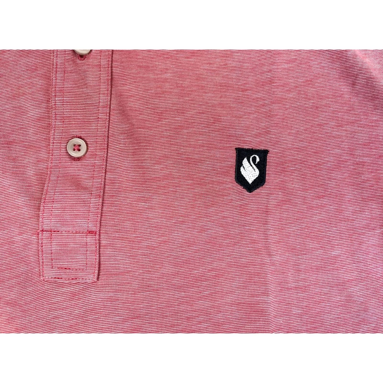 Vintage Linksoul Polo Shirt Men’s Short Sleeve Luxury Cotton Sz L Pink Polo Size US L / EU 52-54 / 3 - 4 Thumbnail