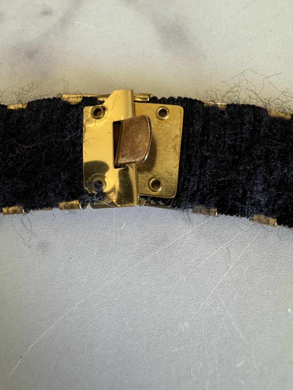 Other Vintage gold metal scale belt adjustable stretchy golden Size ONE SIZE - 3 Thumbnail