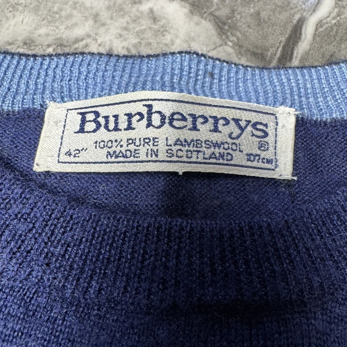 Burberry × Vintage Burberry multicolour sweatshirt vintage Size US M / EU 48-50 / 2 - 7 Thumbnail