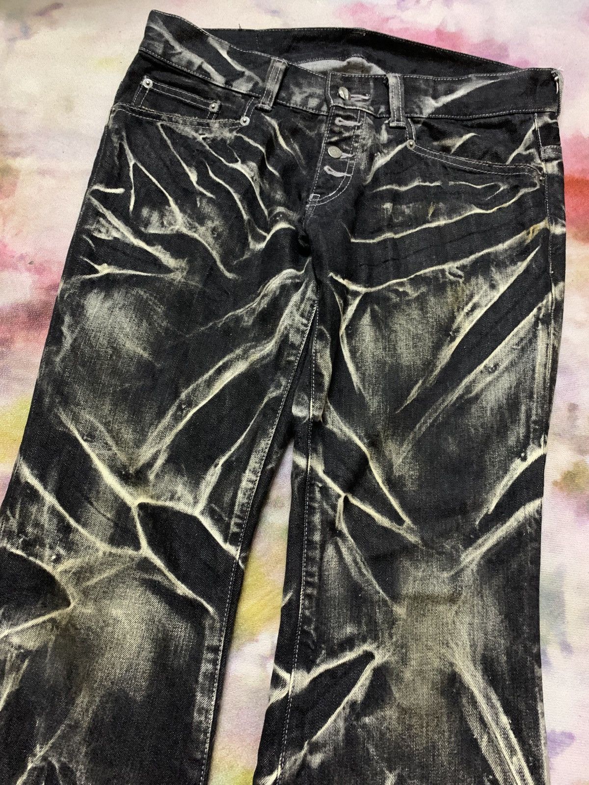 Tornado Mart Flare Tornado Mart Black Washed Apocalypse Share Spirit Lgb Size US 34 / EU 50 - 4 Thumbnail