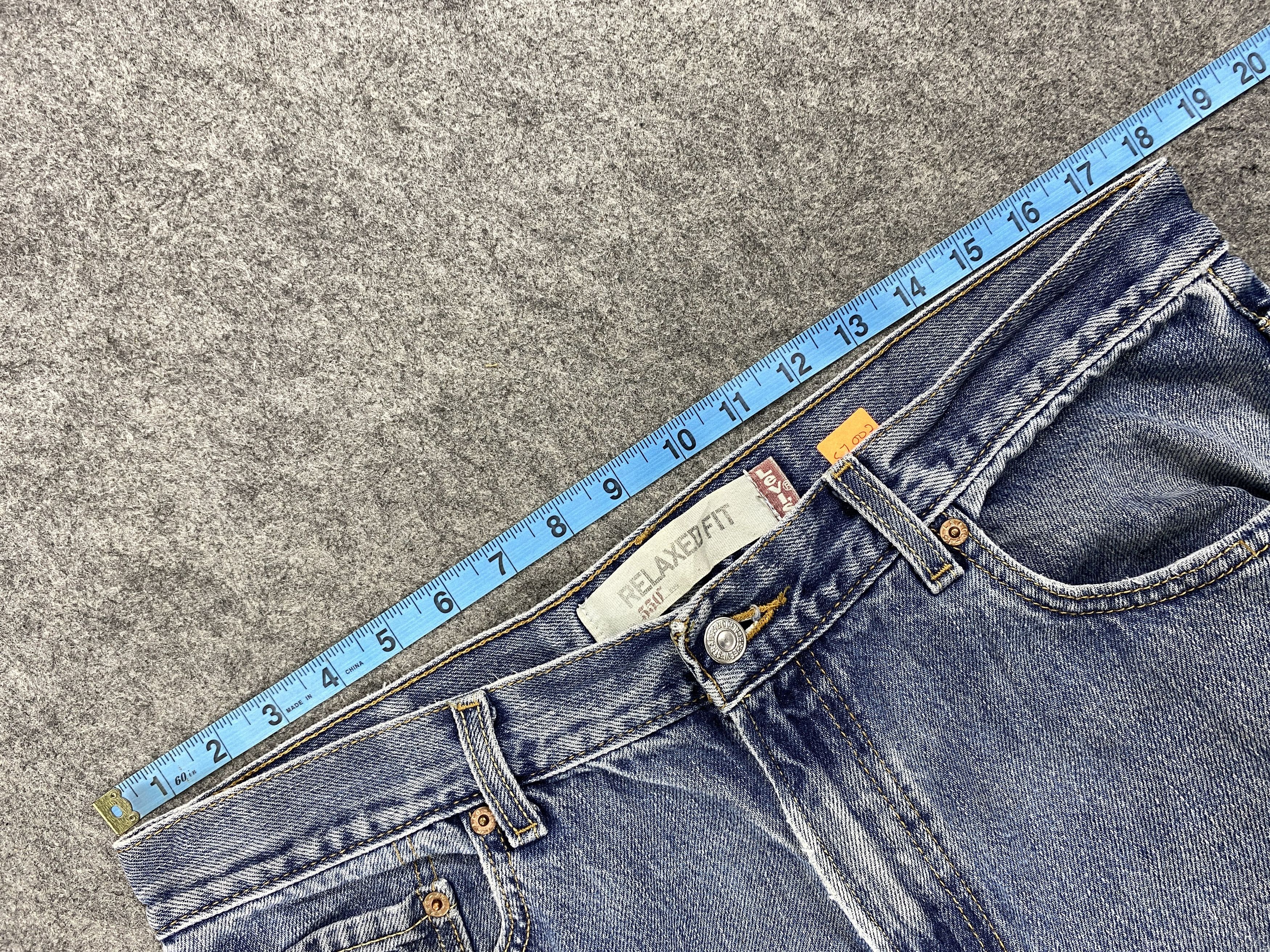 Levi's Faded Blue Vintage Levi's 550 Jeans 36x31 Denim -SJ002 Size US 36 / EU 52 - 5 Thumbnail