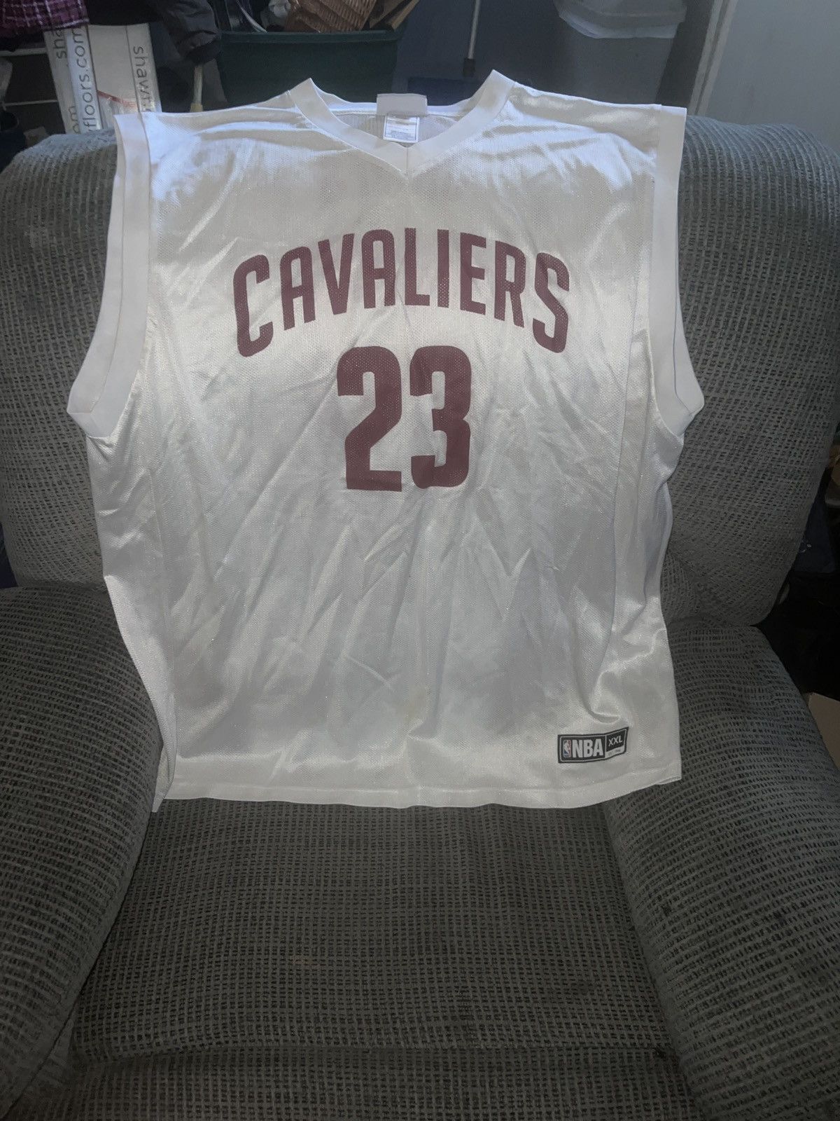 NBA Adidas Cleveland Cavaliers #23 LeBron James Jersey