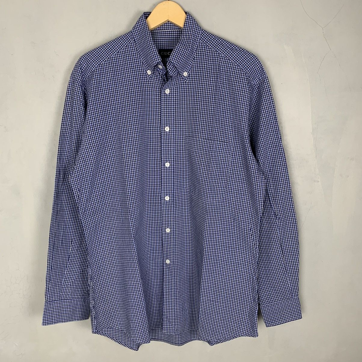 Gucci Gucci Plaid Shirt Size US L / EU 52-54 / 3 - 3 Thumbnail