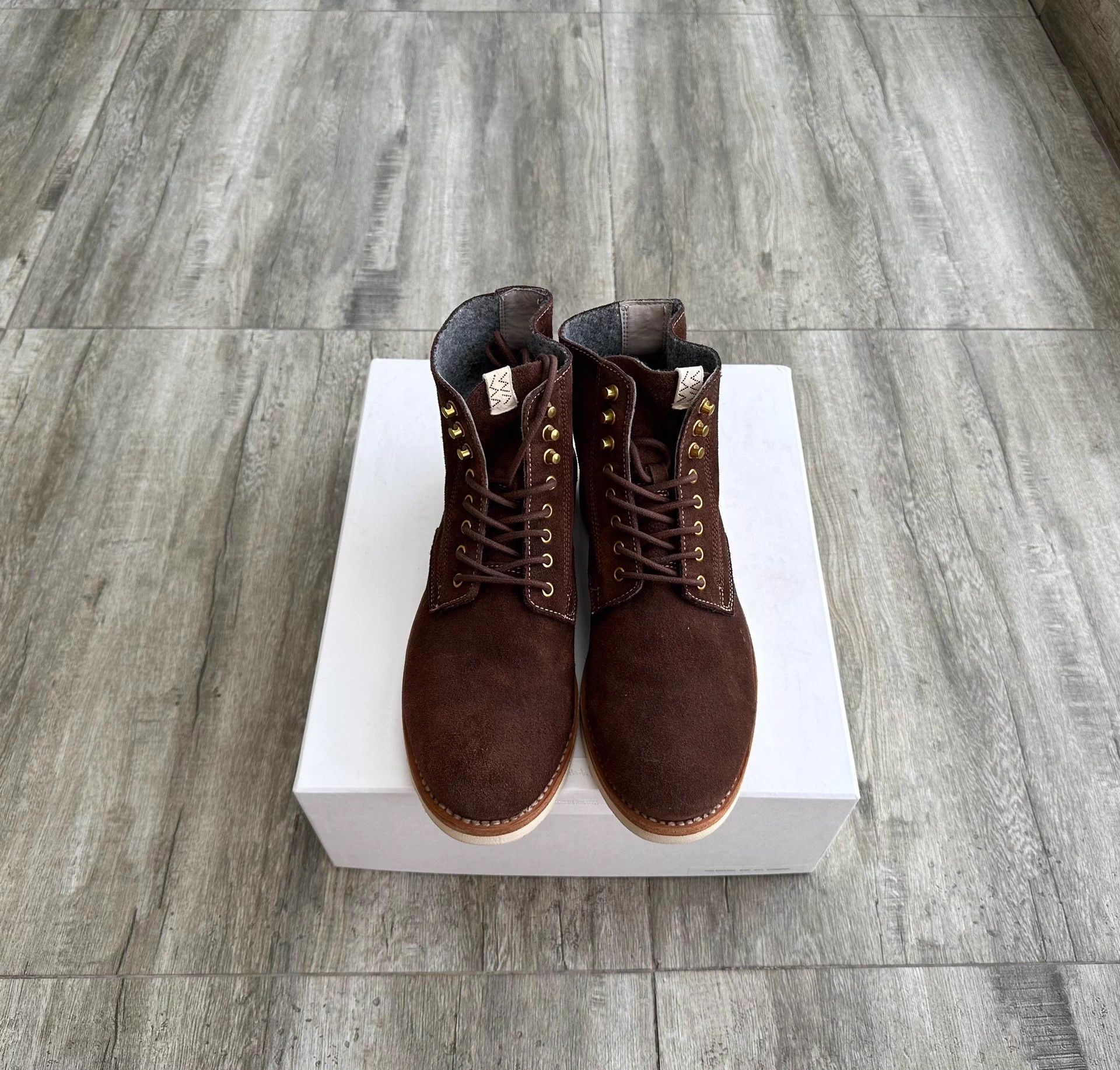 Visvim VISVIM 18AW SPOT VIRGIL BOOTS FOLK Suede Cash US10 Worn Once Size US 10 / EU 43 - 1 Thumbnail
