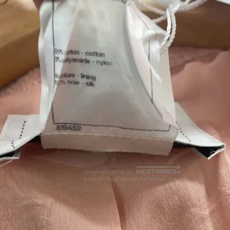Chanel Chanel Pink Cotton Cardigan for Women . Size L / US 10 / IT 46 - 4 Thumbnail