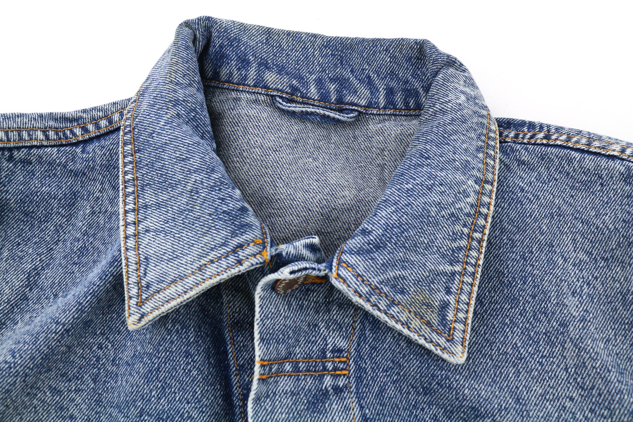 Nudie Jeans TERRY M Denim Salt & Pepper Buttoned Logo Jacket 80744 Size US M / EU 48-50 / 2 - 10 Thumbnail