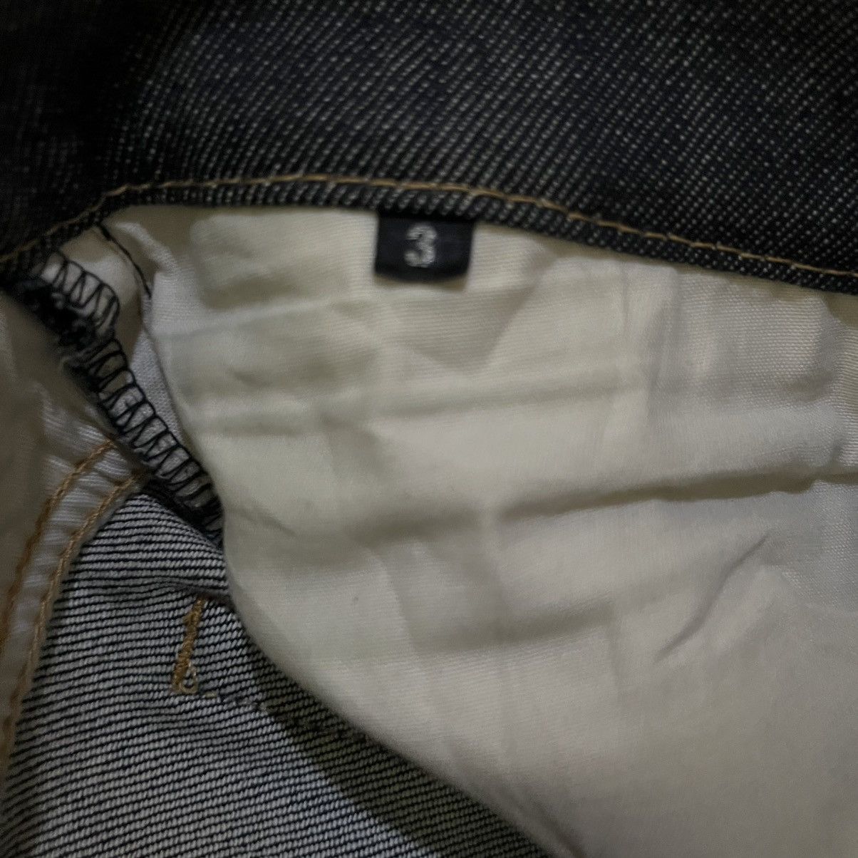 Kazuyuki Kumagai Attachment a/w 2014 murashi stretch denim super slim Size US 30 / EU 46 - 4 Thumbnail