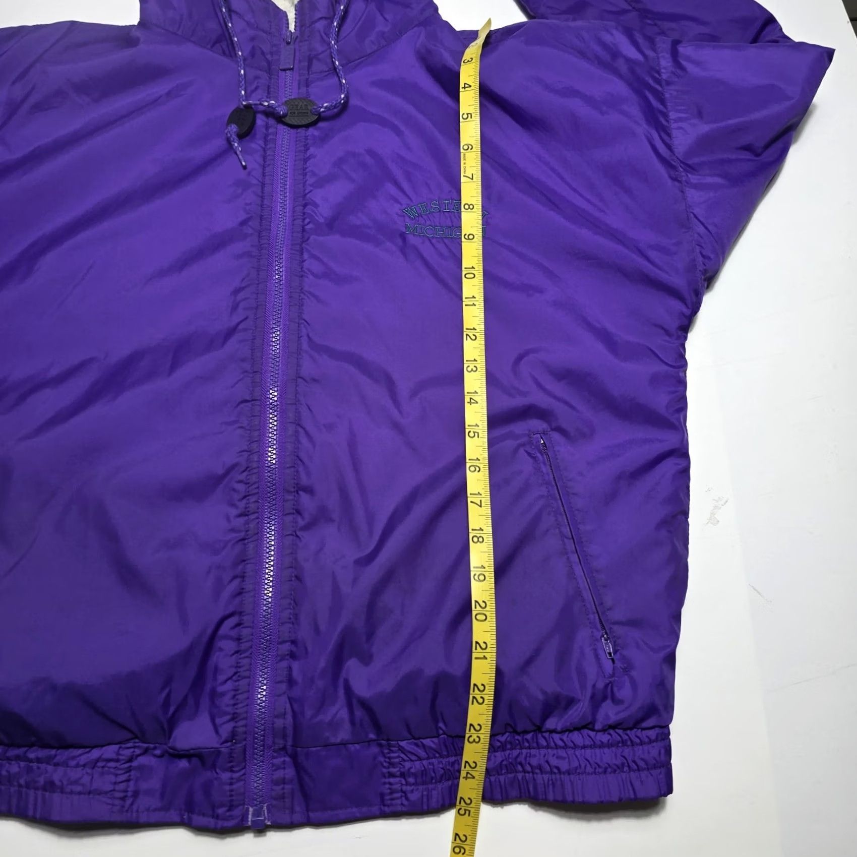 Vintage VINTAGE Western Michigan Gear For Sports Lined Windbreaker Jacket Small Men's 90's Size US S / EU 44-46 / 1 - 5 Thumbnail