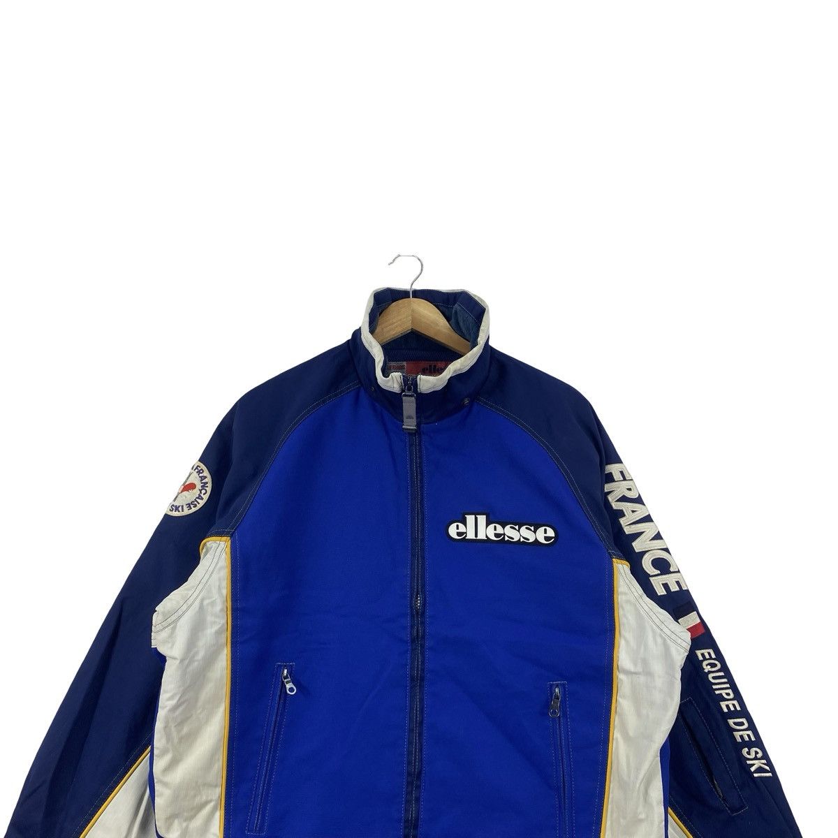 Ellesse Vintage ELLESSE FRANCE EQUIPE De Ski Breathable Fabric Ski Size US L / EU 52-54 / 3 - 2 Thumbnail
