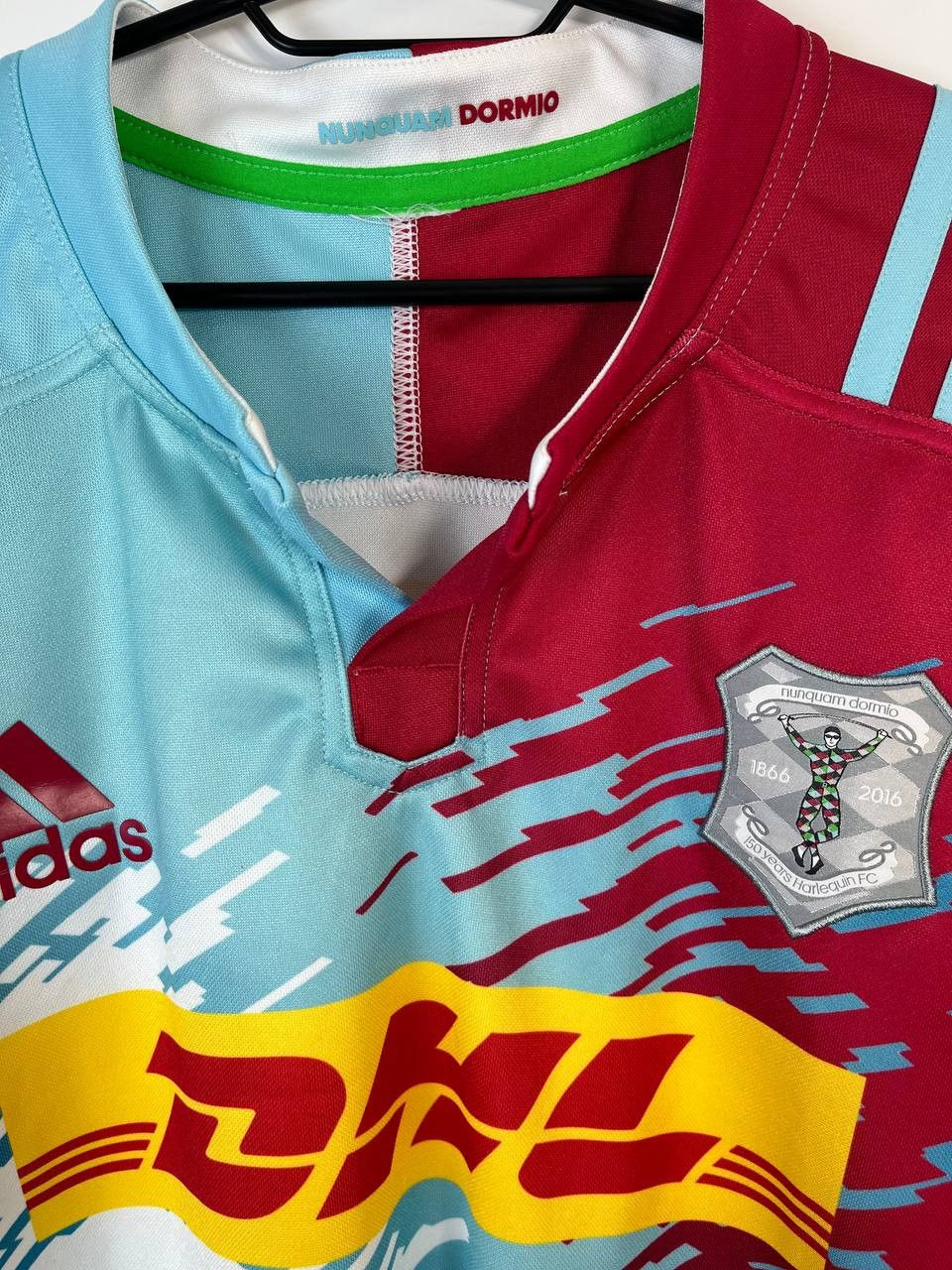 Adidas HARLEQUINS 2016 2017 AWAY RUGBY SHIRT JERSEY ADIDAS SIZE XL Size US XL / EU 56 / 4 - 2 Thumbnail