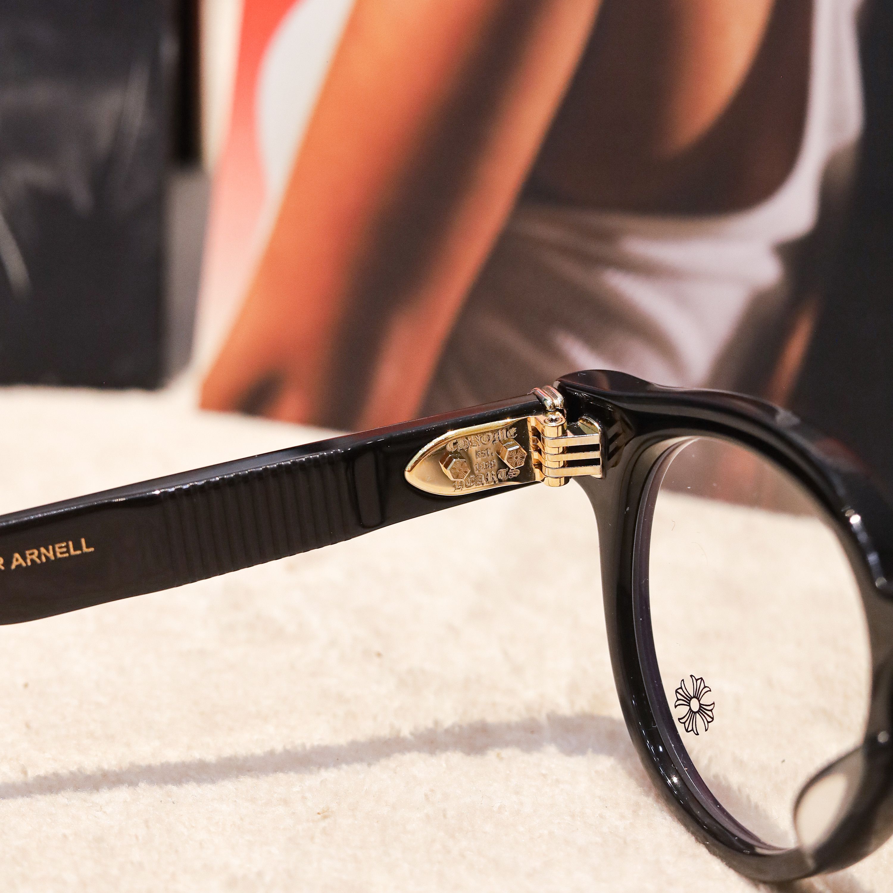 Chrome Hearts CHROME HEARTS PETER ARNELL BLACK 18KGP Size ONE SIZE - 7 Thumbnail
