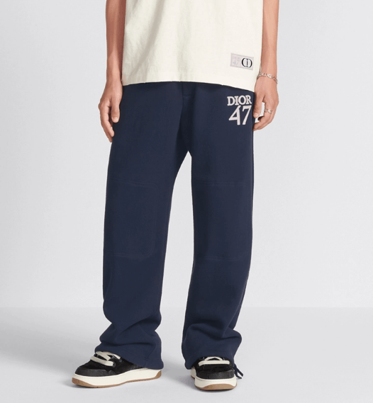 Dior o1w1db10525 413J13 Track Pant in Navy Blue Size US 34 / EU 50 - 7 Thumbnail